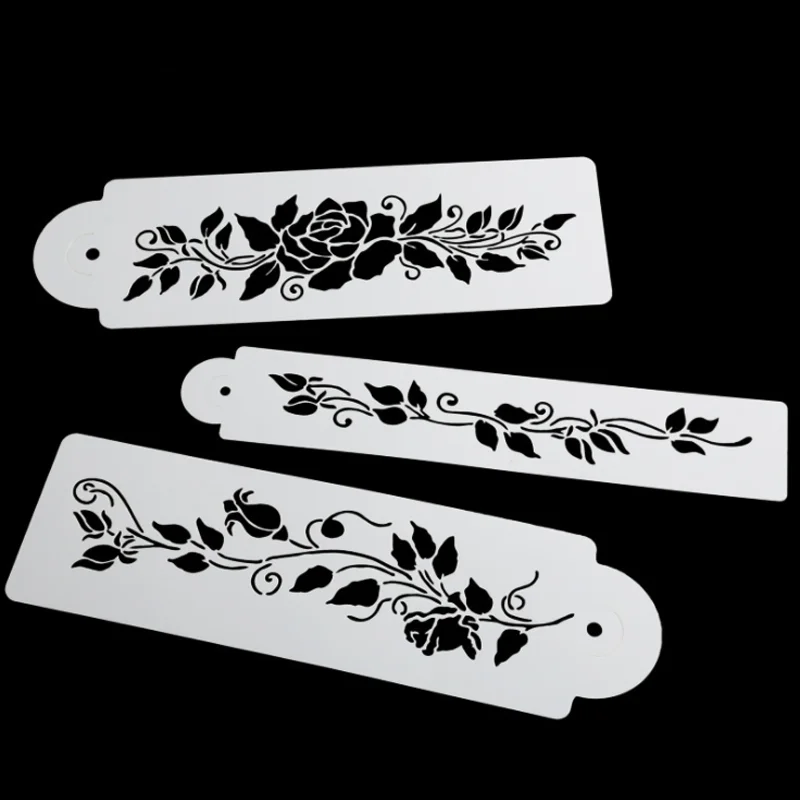 3pc Tree Vine Leaves Stencil DIY Walls Layering Painting Template Decor Scrapbooking Embossing Supplies Reusable