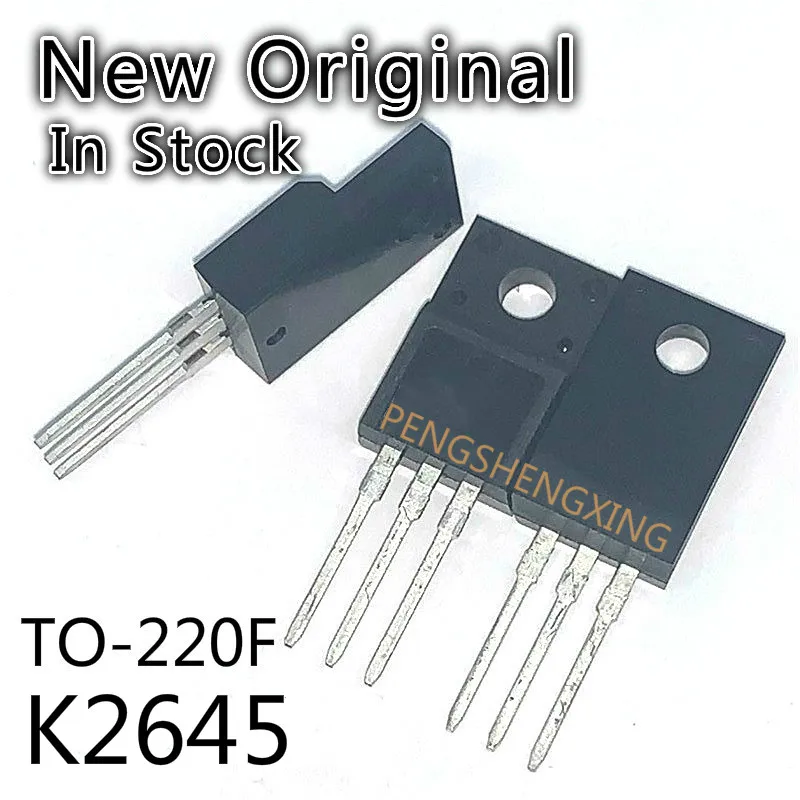 10PCS/LOT    2SK2645 TO-220F  K2645 TO-220F  600V 9A   New original spot hot sale