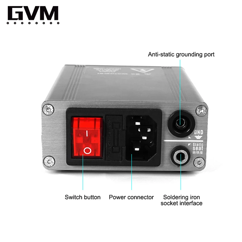 Nắng GVM T210 Hàn Bộ Hàn Sắt Với C210 Tay Cầm Đầu Cho Điện Thoại Di Động SMD BGA Sửa Chữa Hàn Dụng Cụ