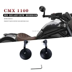 For HONDA Rebel CMX1100 CMX500 CMX300 Motorcycle Handlebar Rearview Bar End Mirror CMX 1100 500 300