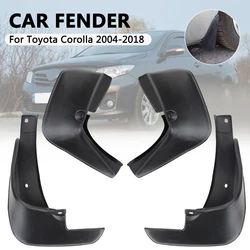 Mud Flaps PVC Mudflaps Scratch Resistant Front Rear Mudguards Fender For Toyota Corolla 2004-2018 4Pcs/set Splash Guards