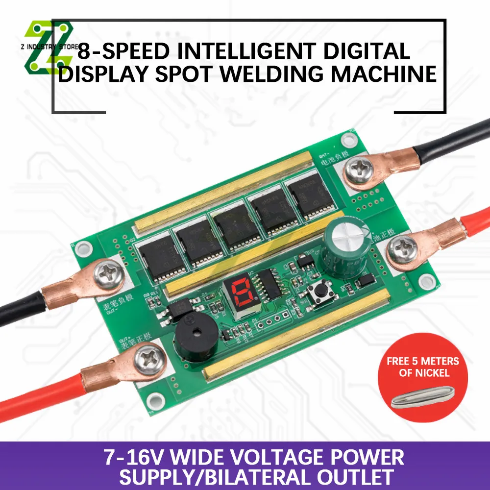 18650 DIY Portable 12V Battery Storage Spot Welding Machine PCB Circuit Board Welding Equipment Spot Welders Pen