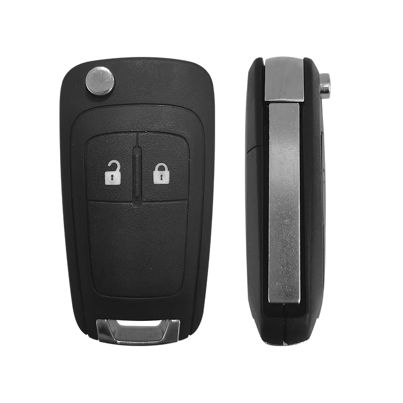 XNRKEY 2 Button Remote Flip Key Fit Opel Valeo 46 Vauxhall Astra H Insignia J Vectra C Corsa D Zafira G with 433Mhz 7937E Chip