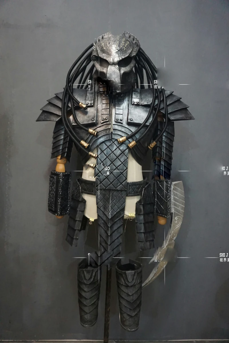 

Bar Halloween party Costume Jagged Warrior Armor Cosplay halloween alien predator costume