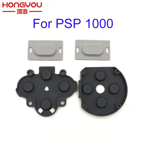 1-5PCS Game Console Replacement for Sony PSP 1000 For PSP FAT D Pads Rubber Conductive R L button repair part