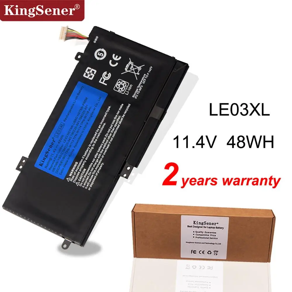 

KingSener LE03XL LE03 Battery For HP ENVY X360 M6-W102DX W102DX 796356-005 HSTNN-YB5Q HSTNN-UB60 HSTNN-UB6O HSTNN-YB5Q /PB6M