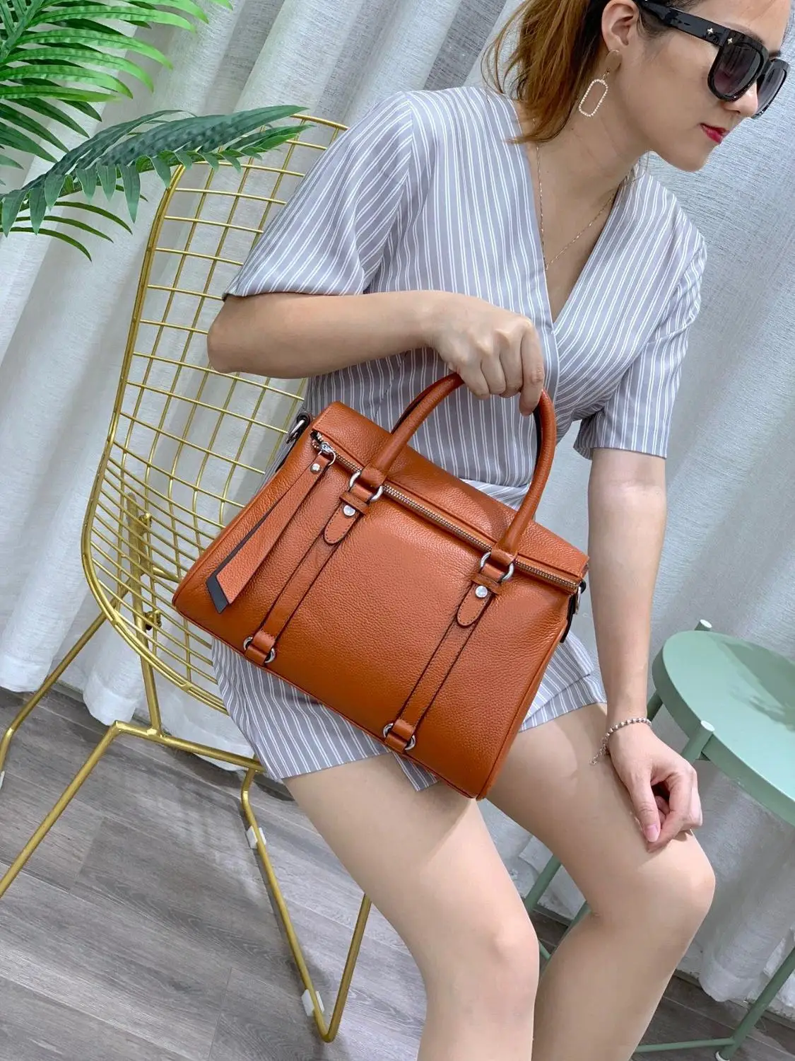 Fashion Simple Style Vintage Leather Crossbody Bags For Women Luxury Shoulder Bag Female Travel Handbags Tote Bags For Women