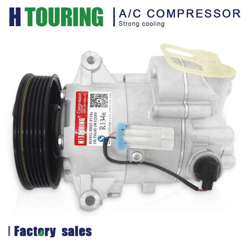 For Car Buick Excelle GT/XT 2009 2010 2011 2012 1.8 AC Compressor 1222208 1522208 2022098 13271264 140503NC 67219 68219 6PK