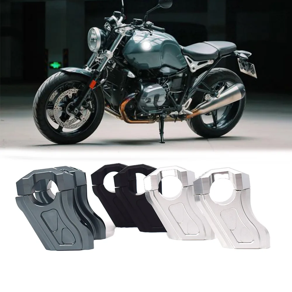 

For BMW R Nine T 14-19 Modified Mounts Clamps Height Up Extend For R NINET Urban GS 17-19 Handlebar Riser Moves 28mm