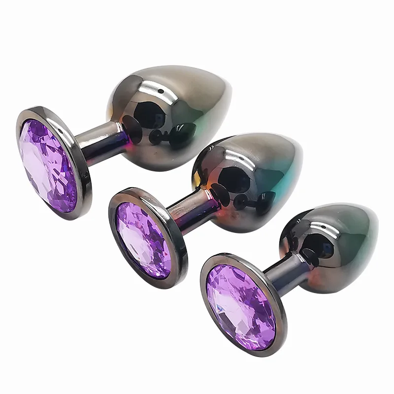3 Size Metal Anal Plug Adults Anus Masturbator Anal Dilator Erotic Sex Toys For Women Men Ass Butt Plug BDSM Sex Products image 3