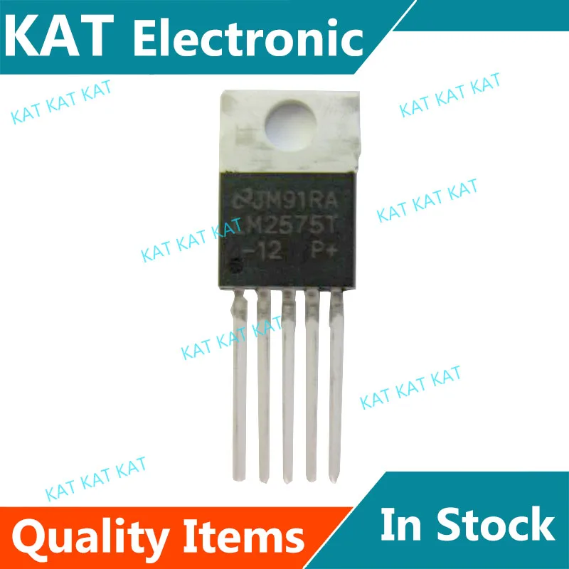 5 Pz/lotto LM2575T-12 5-Lead TO-220 (T) SIMPLE SWITCHER 1A Step-Imbottiture Regolatore di Tensione