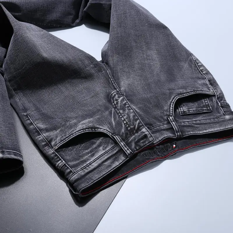 2021 men Jeans Autumn Winter Jeans Flocking Warm Soft Men Activities Warm denim Men Jeans  streetwear men men jeans baggy jeans