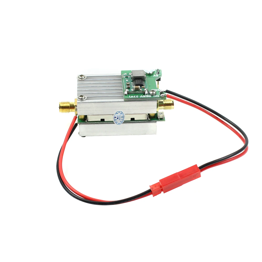 5.8Ghz FPV Transmitter RF Signal Amplifier amp with FPV Antenna RP-SMA 85mm For Airplane Helicopter Model