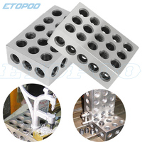 2pcs/set 25-50-75mm Hardened Steel Blocks 0.005\