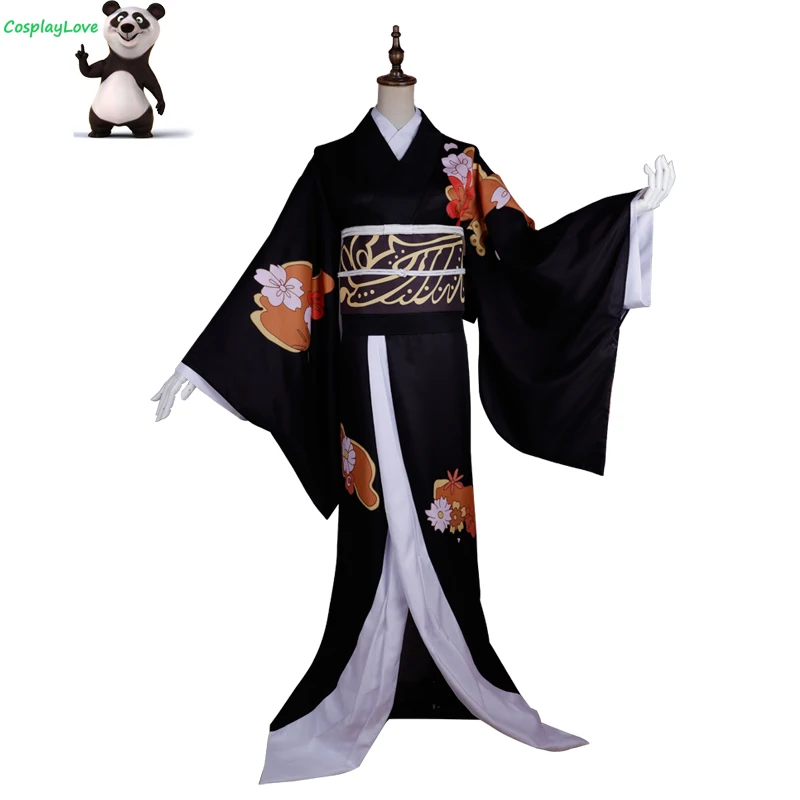 CosplayLove Demon Slayer: Kimetsu no Yaiba Kibutsuji Muzan Female Kimono Cosplay Costume Custom Made For Halloween Christmas