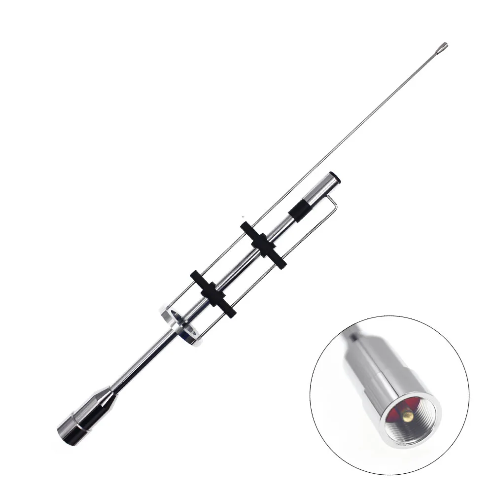 

Dual Band Antenna CBC-435 UHF VHF 145/435MHz Outdoor Personal Car Parts Decoration for Mobile Radio PL-259 Connector