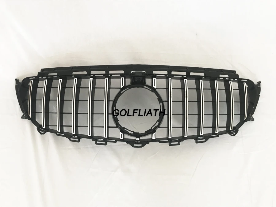 

Front Racing Grille GT R Grills Fit For Benz E CLASS W213 E200 E250 E300 E320 E350 2016-2018 Auto Accessoires