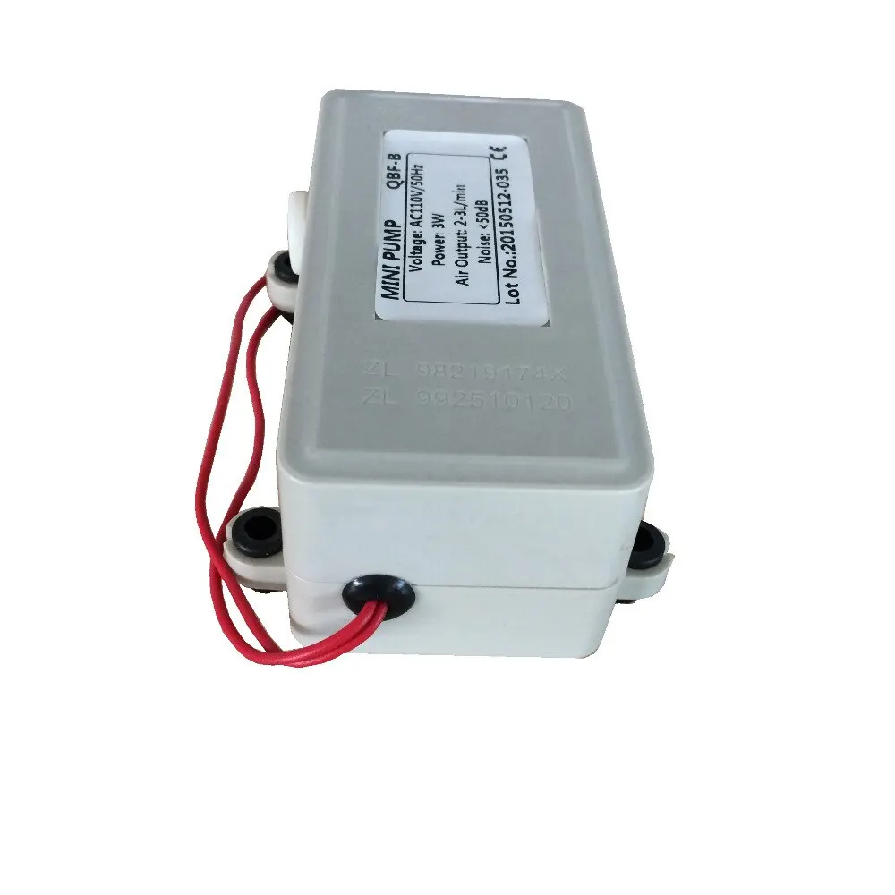 เครื่องปั๊มลมขนาดเล็ก ปั๊มไดอะแฟรมอากาศ ปั๊มไฟฟ้าสําหรับชิ้นส่วนกรองน้ําเครื่องกําเนิดโอโซน