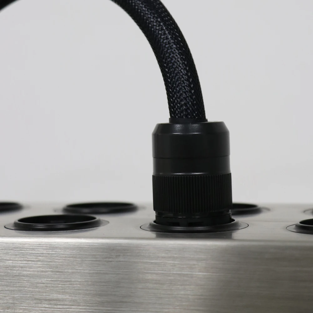 Hochwertiges Hi-End-Netz kabel CD-Verstärker-Amp-Kabel mit vergoldetem P078-Netzstecker Wechselstrom-Netz kabel EU-Strom versorgung – Detail 4