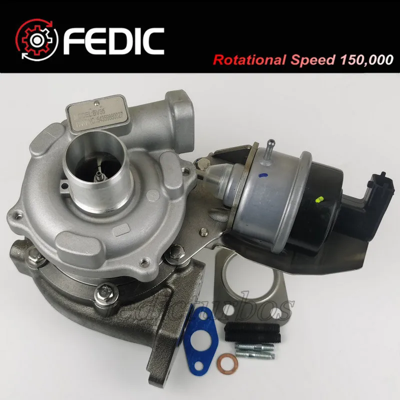 Turbocharger BV35 54359880027 Turbine full turbo for Opel Fiat Alfa-Romeo Lancia 1.3 D 75 Kw 90 HP SJTD A13DTE 2009