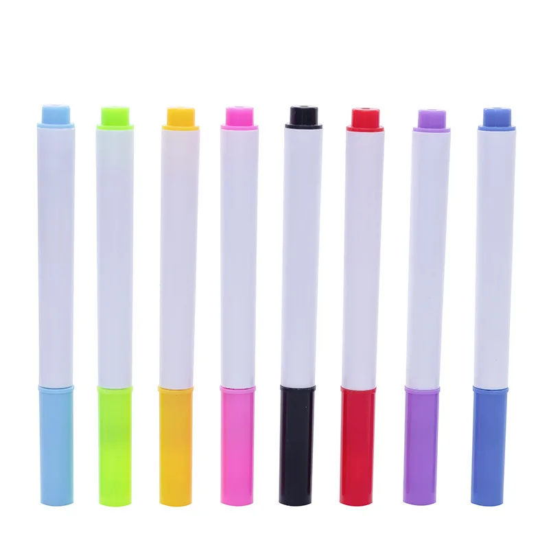 1pc Color Whiteboard Pen with ca tou Students Whiteboard Pen Wholesale Student Stationery Wholesale