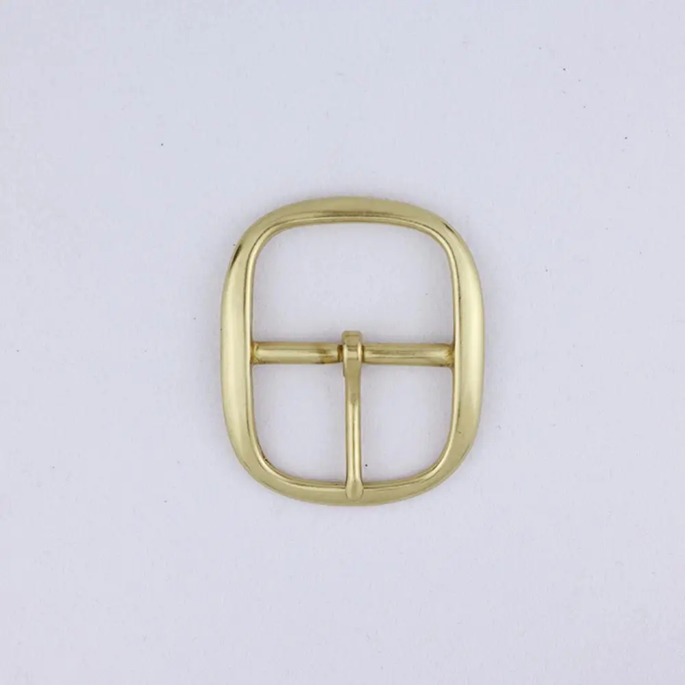 DIY Classic Leathercraft Hardware BOR Solid Brass Belt Buckle For Men Center Bar Buckle 25mm Metal Buckle 32mm 38mm 45mm