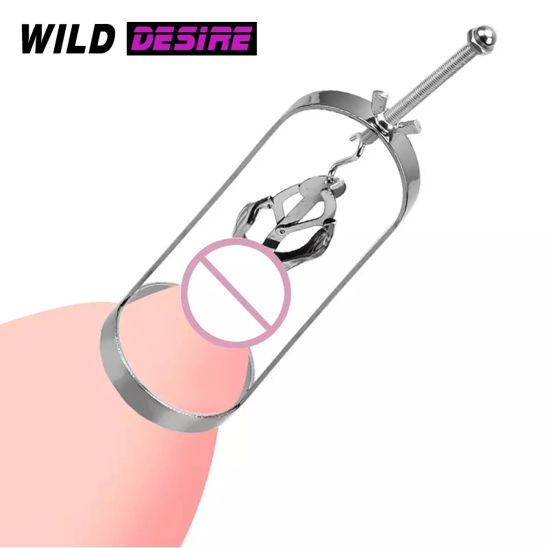 BDSM Nipple Clamps Device Bondage Gear Hard Clover Nipple Sucker Clips Sex Toys Adult Games Products Breast Toys for Women Gay