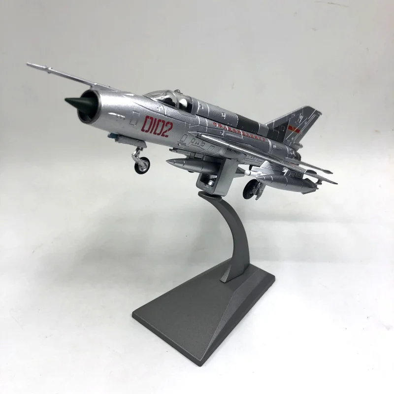 JASON TUTU 1/72 Scale Alloy Model Diecast Chinese Air Force J-7 Aircraft Model MiG 21 fighter DropShippg