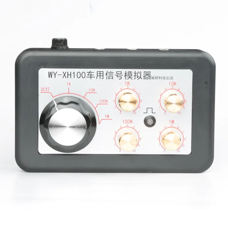 Imagem -03 - Simulador de Sinal de Automóvel Testador Xh100 Sensor de Temperatura de Combustível de Água Sensor de Pressão Ferroviário Testador de Simulação de Sensor de Virabrequim