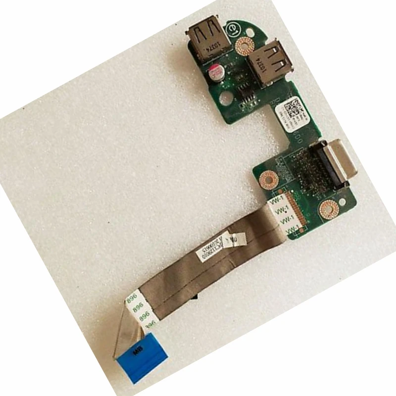 

FOR DELL Inspiron N7010 VGA+2 USB board with cable 5NCX3 05NCX3 DA0UM9IB6D0 DA0UM9IB6D1 Dual USB Port VGA Circuit Board Cable