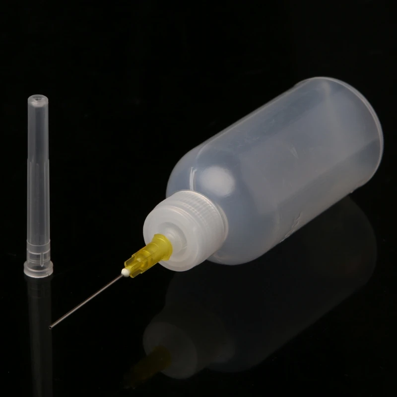 50ml Dispenser Bottle for Rosin Solder Soldering Liquid Flux with 1 Needle G32A