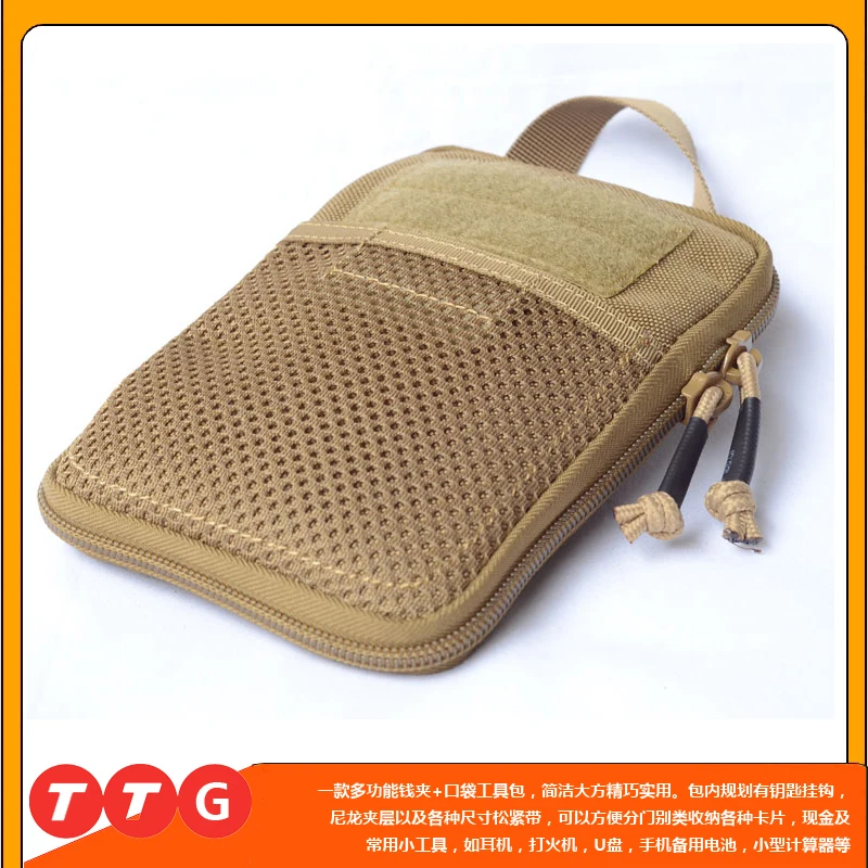 Ttgtactical Mini Taktis Molle EDC Compact Saku Organizer Pouch Molle Gadget EDC Utility Kantong Saku Organizer