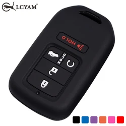 Silicone Remote Key Cover Protective Case Fob for 2022 Honda Accord Pilot Civic 2018 2019 5 Button Keyless Entry Remote Starter