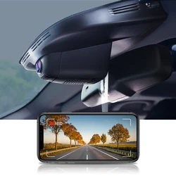 Fitcamx 4K Dash Cam for Alfa Romeo Giulia / Stelvio / Tonale / Junior, Car DVR has WIFI for Dodge Hornet 2023-2025