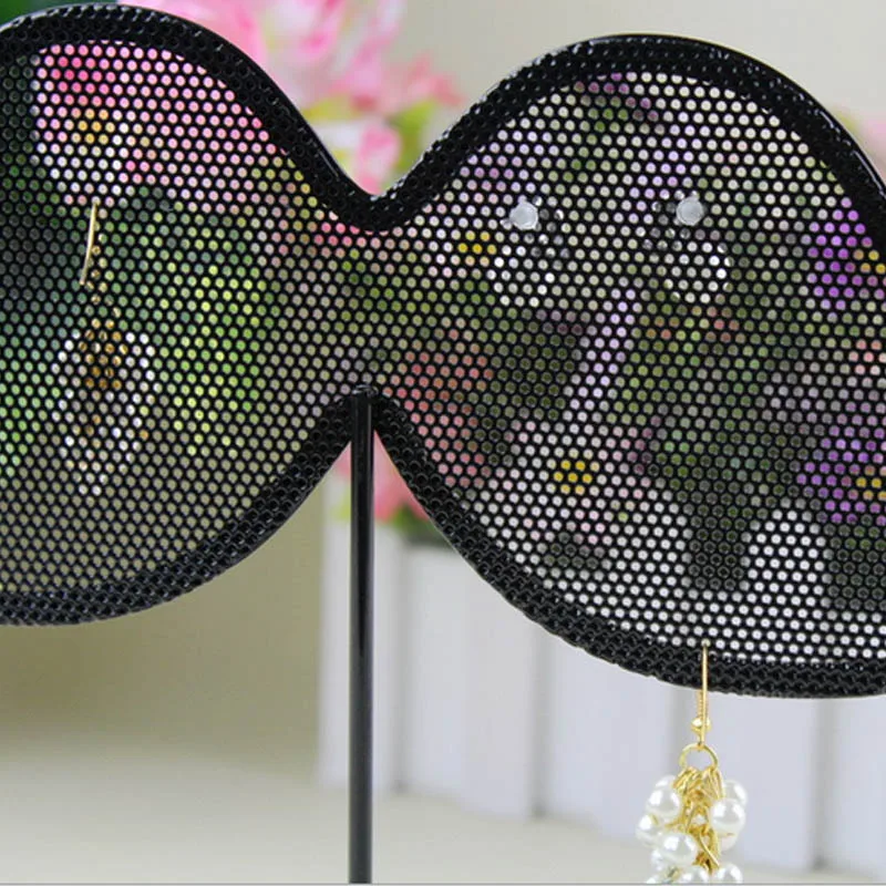 Beard style Necklace Pandents Ring Earrings Organizer Metal Stud Jewelry Display Box  Jewellery Packaging Holder Stud Wholesale