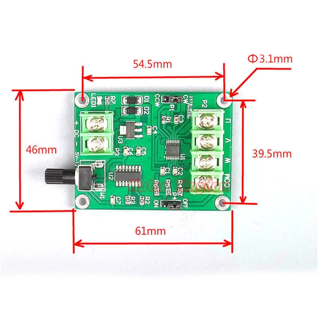 DC 7V-12V 3線式4線式ブラシレスモーターコントローラー,速度制御モジュール,光触媒コンバーター - AliExpress