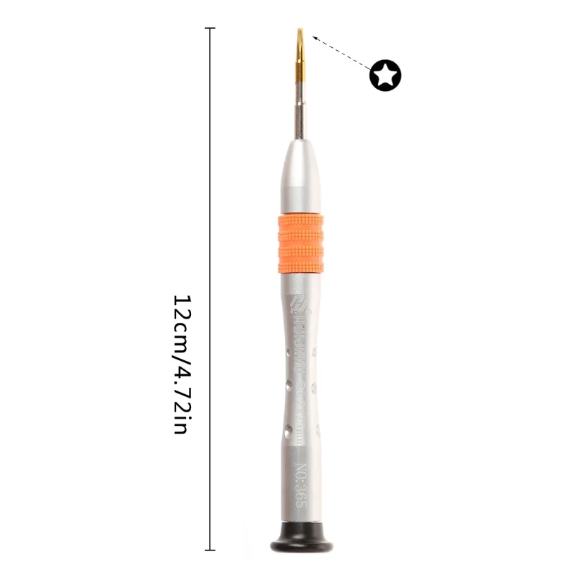 1.2mm p5 pentalobe 5 pontos chave de fenda ferramentas de reparo de abertura para macbook air pro