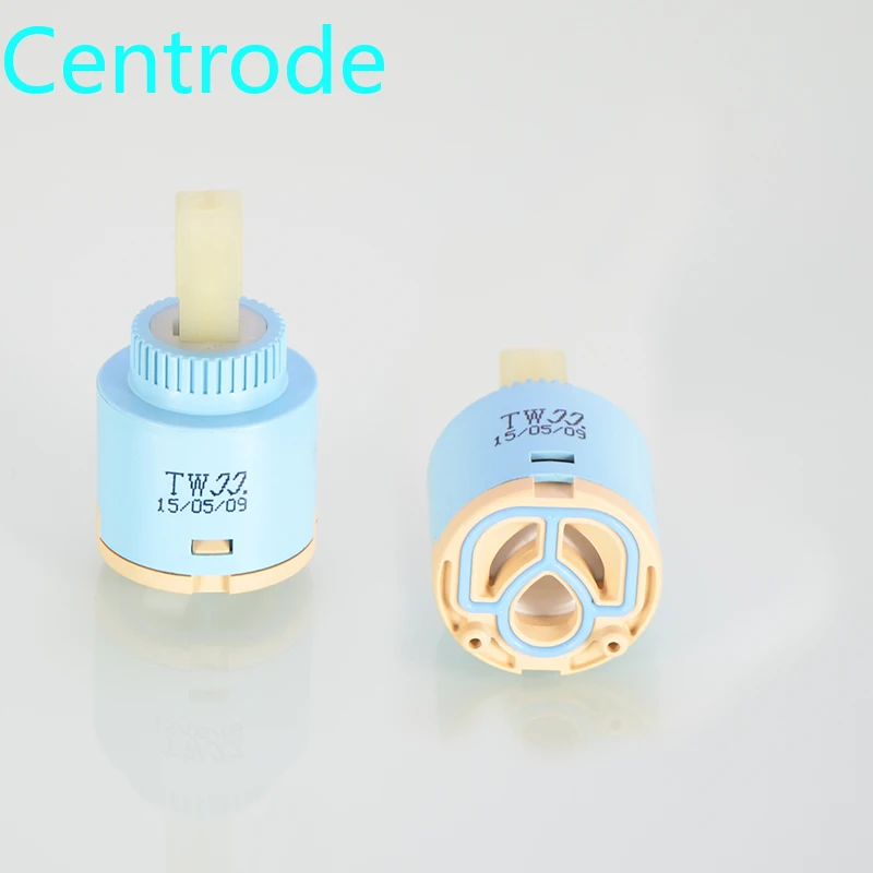 Kitchen basin faucet ceramic valve core 25/35/40 water heater water mixing valve core switch repair parts