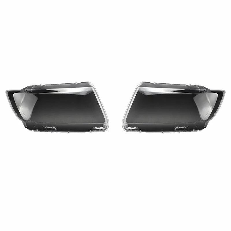 Lentes de repuesto para faros delanteros de coche, carcasa protectora transparente para Jeep Compass 2011-2015