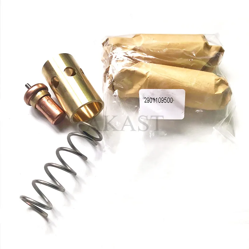 2901109500(2901-1095-00) AtlasCopco Alat Memasukkan Kompresor Udara Termostat/Katup Mobil Saat Pembukaan Suhu 55 Derajat C