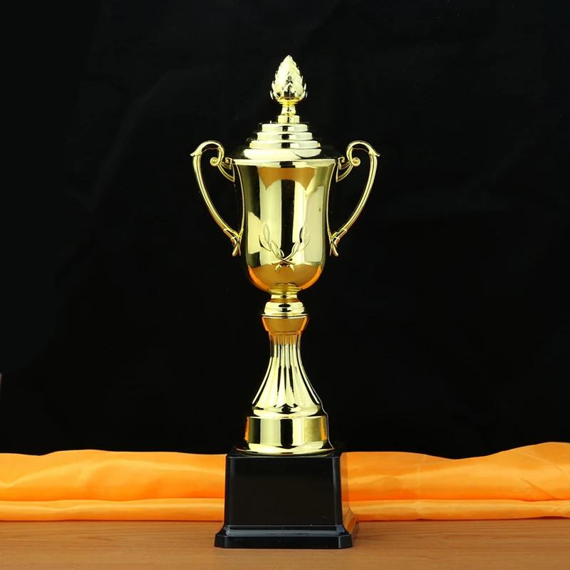 HB4037 Free Customize Plastic Trophy  Gold-plated Souvenir Cr Awards Cup Plastic Trophy, Plastic Trophy Suppliers and Manufactu