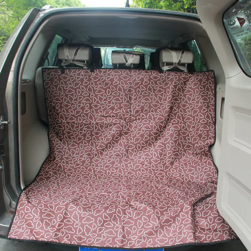 Cargo Liner for SUV Water-Resistant Dog Cargo Cover Non-Slip Backing Pet Seat Cover Universal Fit