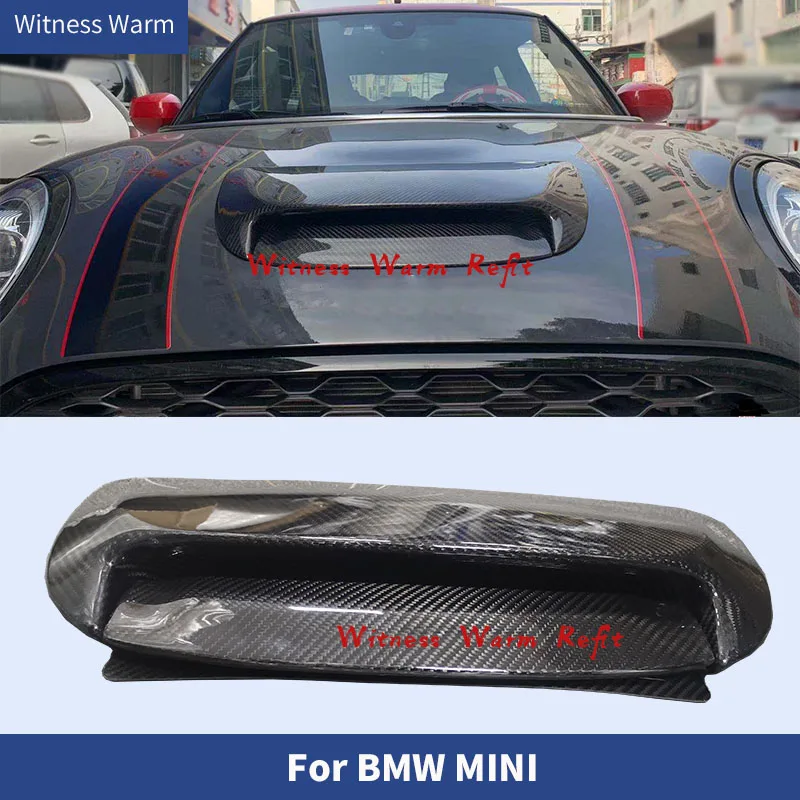 for F56 High Quality Dry Carbon Engine Hood Air Vent Car Body Kit for Bmw Mini Cooper Car Styling