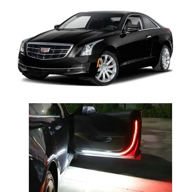 Led Car Openning Door Warning Light For Cadillac ATS CT6 CTS ELR Escalade SRX XTS ct4 ct5 deville dts eldorado seville sts xlr