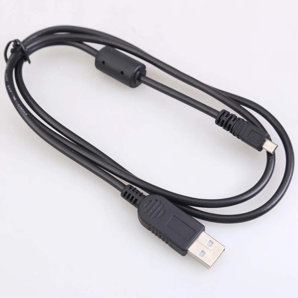 1m USB Data Cable Camera Data Pictures Video Sync Transfer Cables Cord Wire 8pin for Nikon/Olympus/Pentax/Sony/Panasonic/Sanyo