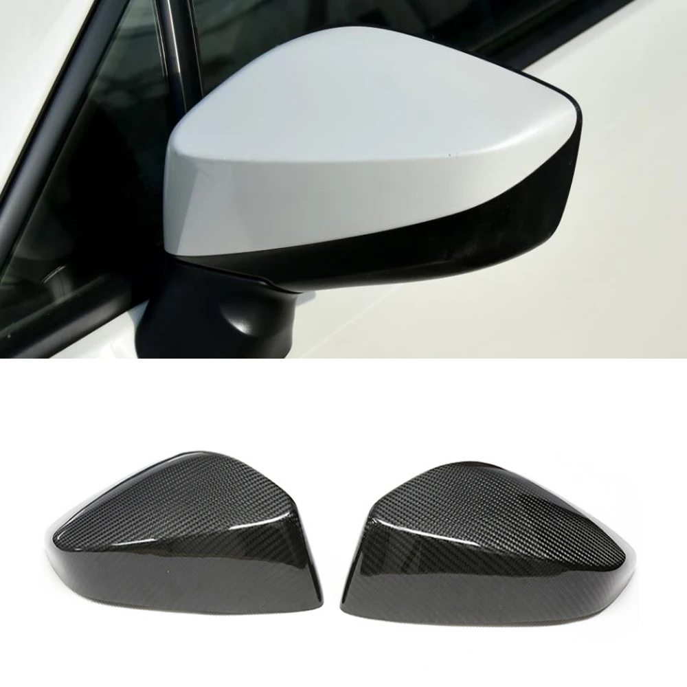 

Real Carbon Fiber Rear View Side Mirror Cover For Subaru BRZ Toyota GT 86 Sticker