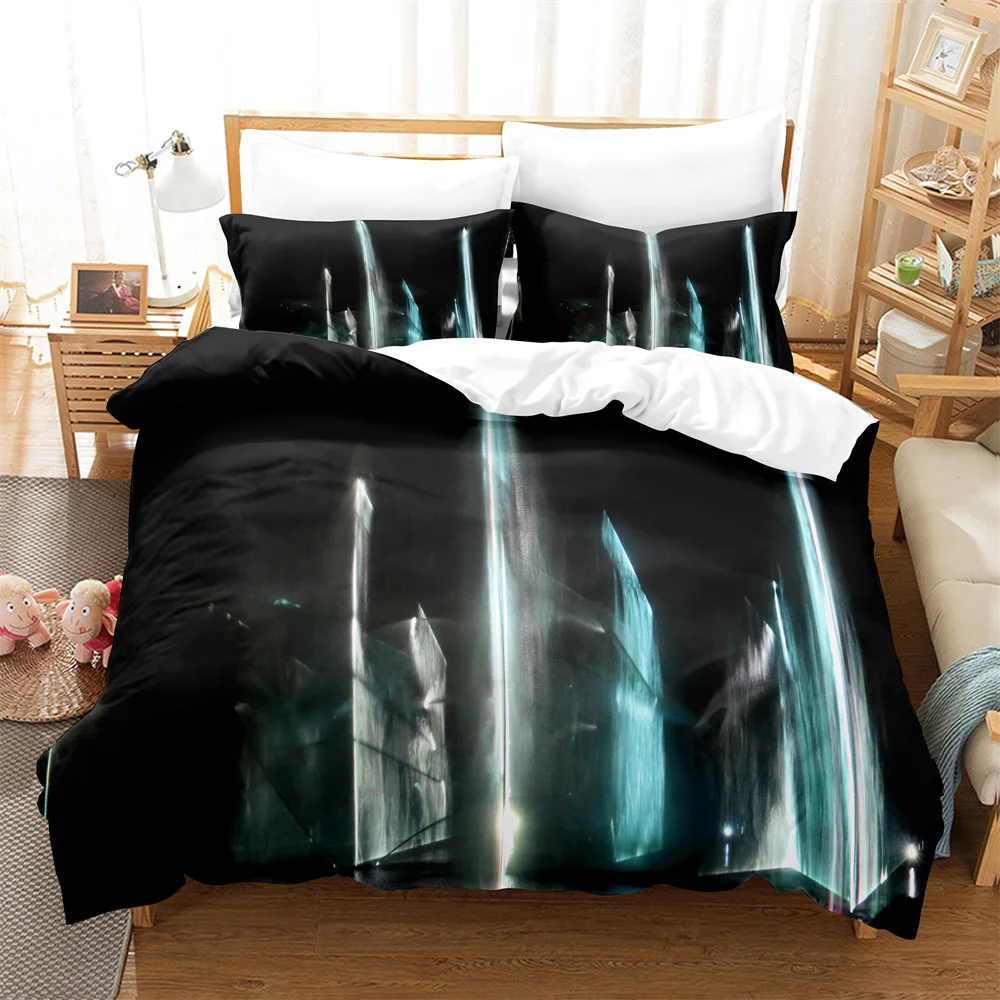 

3D 3Pcs Bedding Sets 3D Digital Printing Custom Quilt Duvet Cover Set Home Queen King Quilt Pillowcase