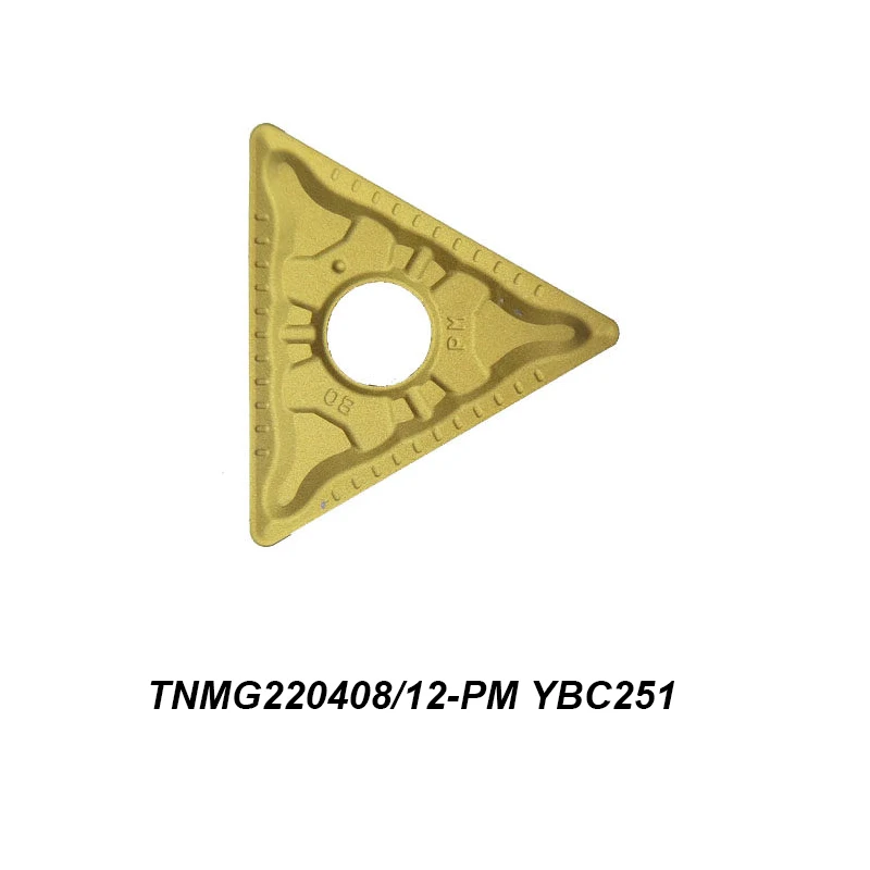 

Original TNMG 220408-PM 220412-PM TNMG220408-PM TNMG220412-PM YBC251 Triangular Boring Cutter CNC Tool Lathe Cutter Carbide