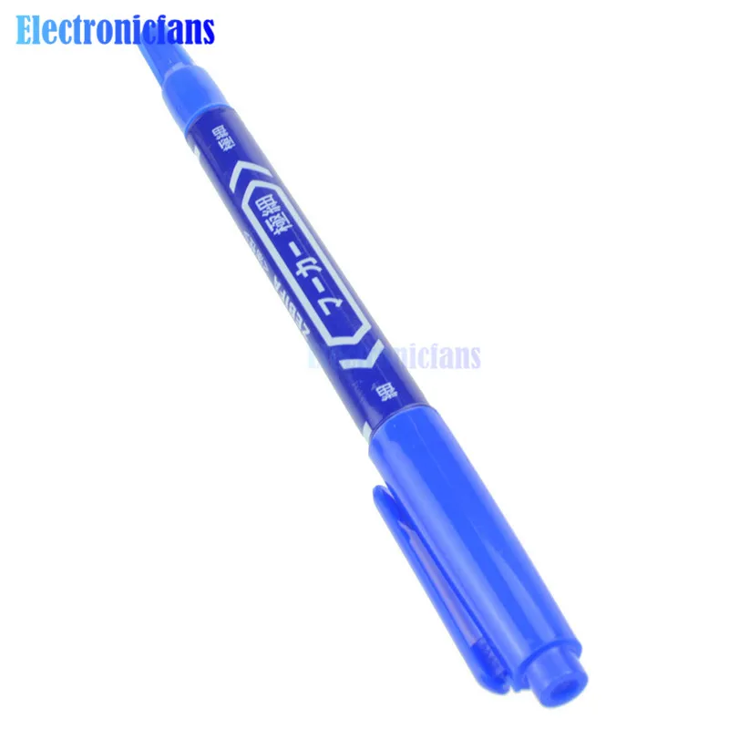 Smart Electronics CCL Anti-etching PCB circuit board Ink Marker Double Pen For DIY PCB