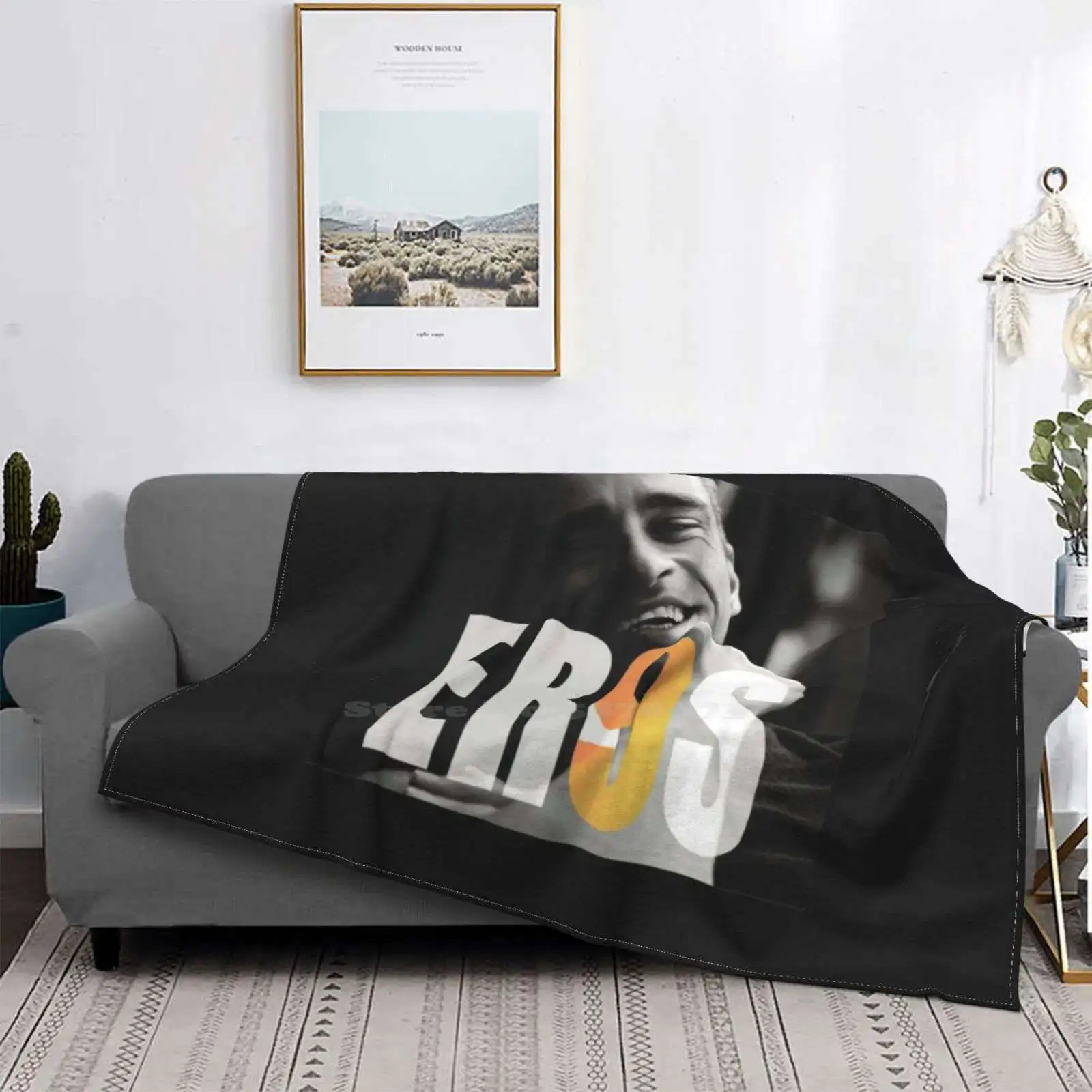 Italian Musician Four Seasons Comfortable Warm Soft Throw Blanket Eros Ramazzotti Italian Musician Singer Er9S